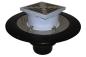 Preview: Dachablauf DN110 mit Klemmelement. Begehbar - 148x148mm / 137x137mm  HL62B/1